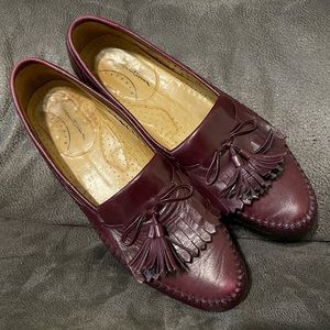 Vintage Santoni Tassel Loafers